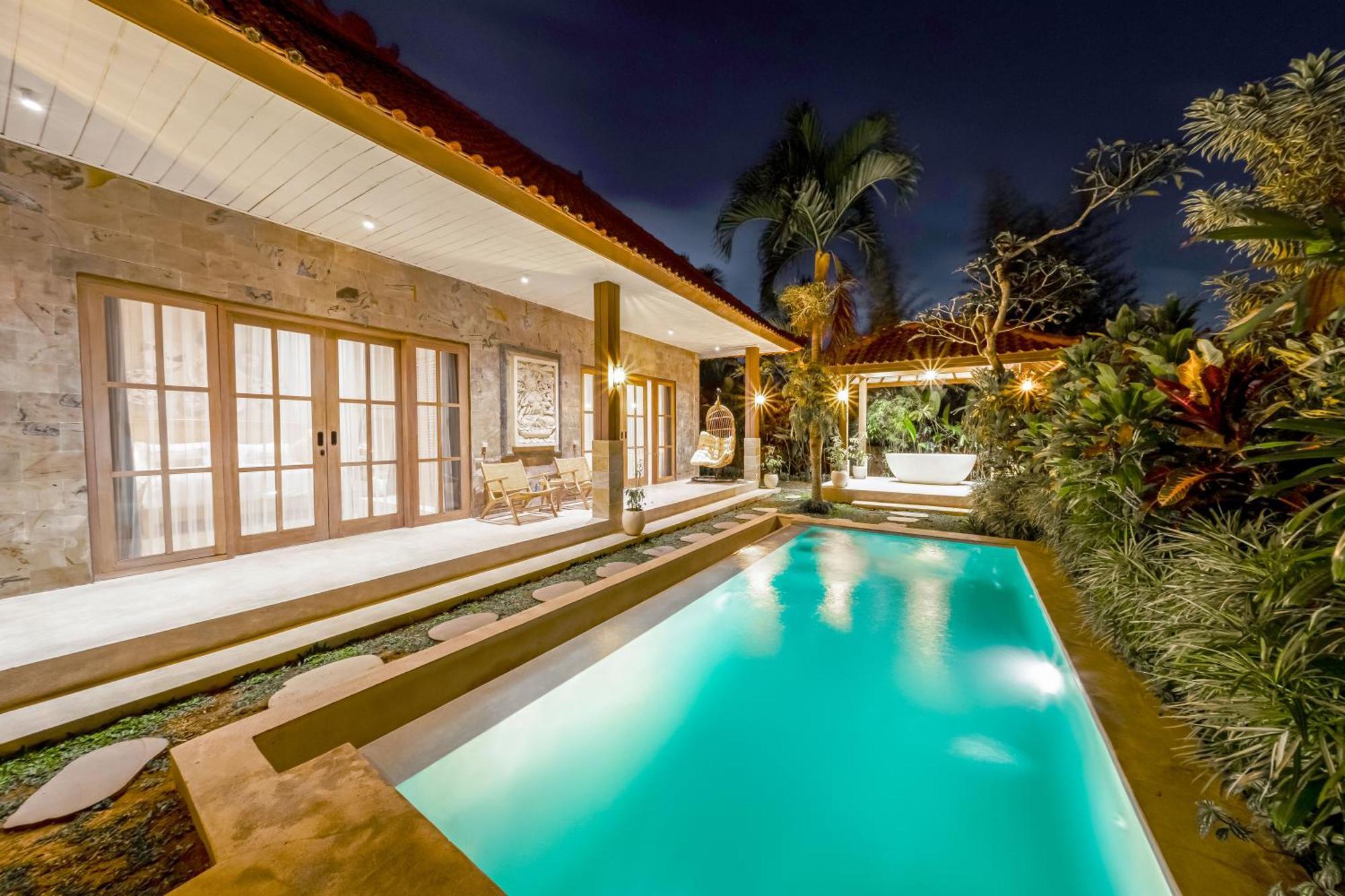 Nyaman Villas By Evdekimi Ubud Exterior foto